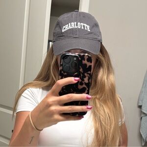 Gray Charlotte Cap
